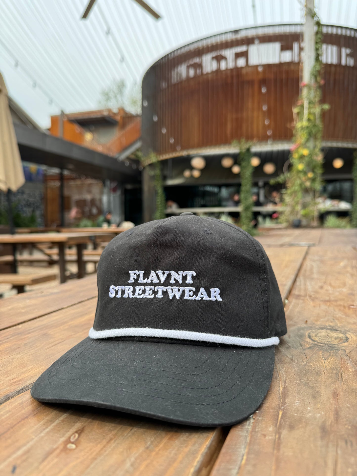 Black FLAVNT Logo Hat