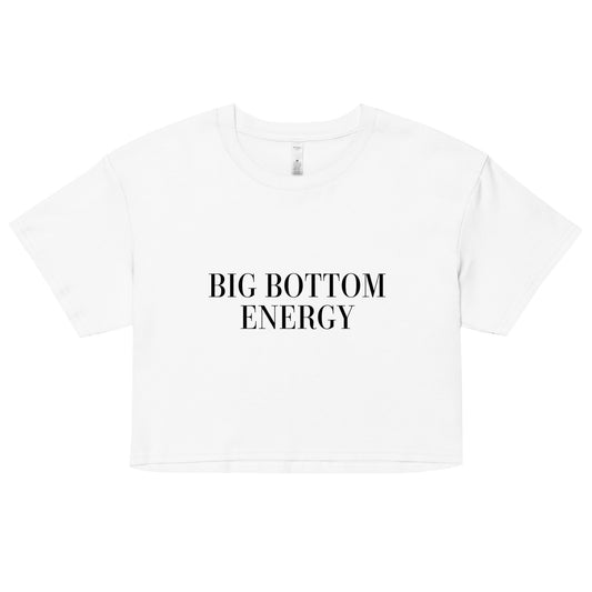 Big Bottom Energy Crop top - FLAVNT