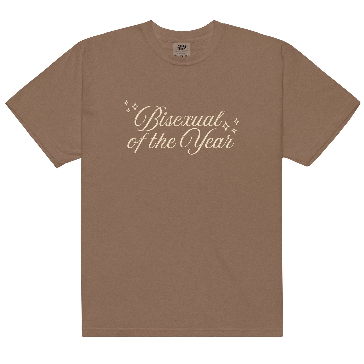 Bisexual of the Year Script T-shirt - FLAVNT