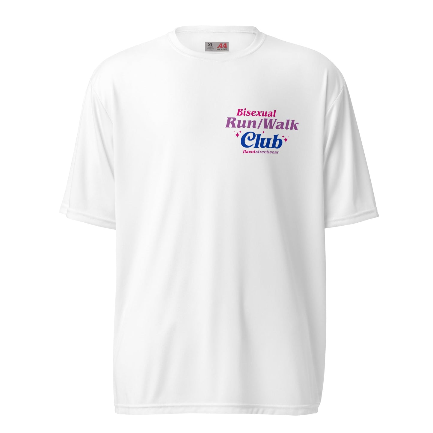 Bisexual Run/Walk Club Performance Tee - FLAVNT