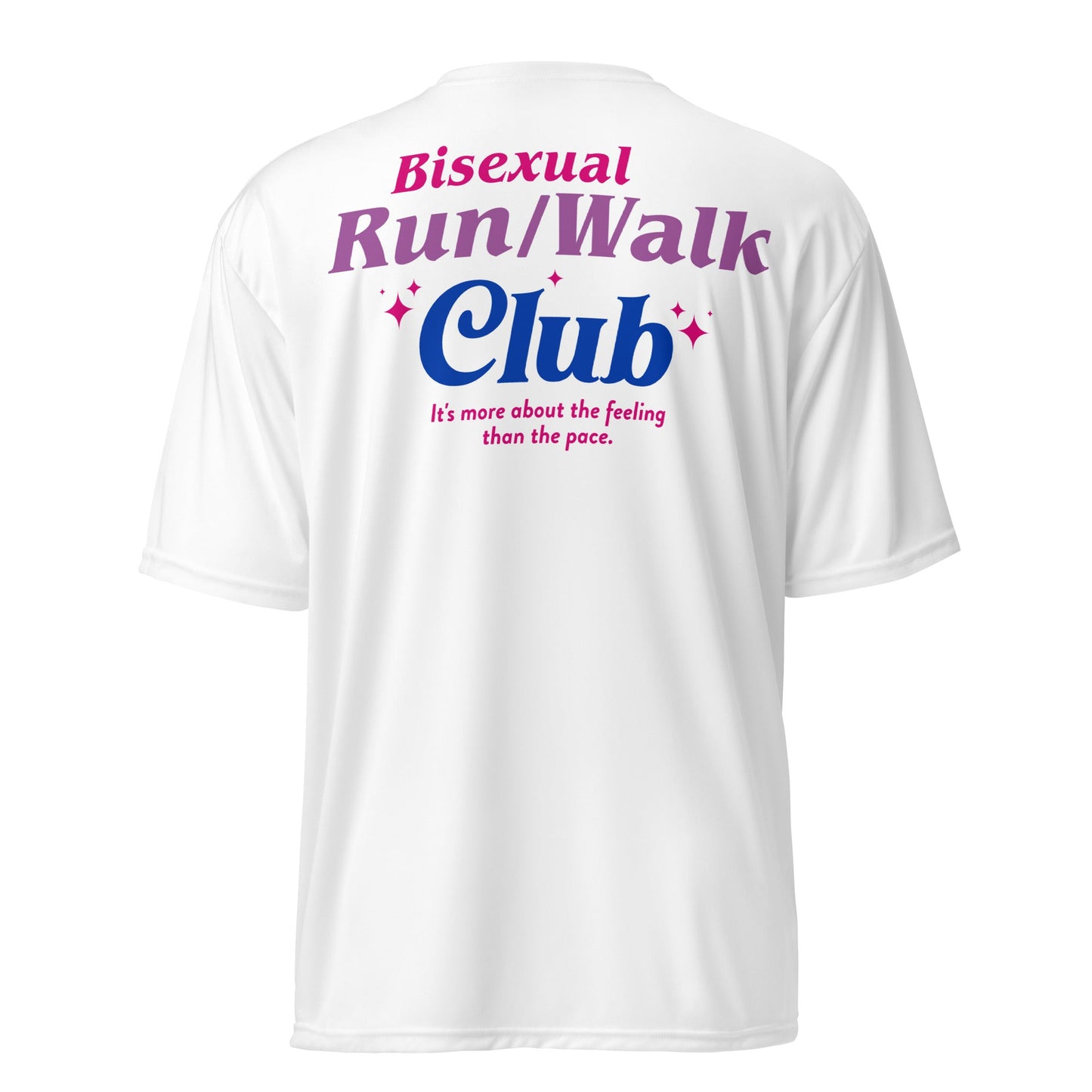 Bisexual Run/Walk Club Performance Tee - FLAVNT