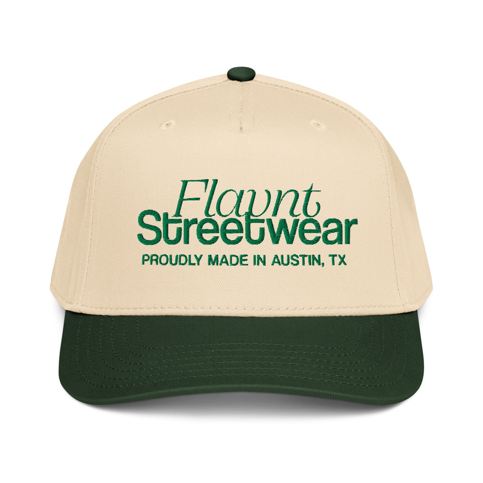 FLAVNT Streetwear 2024 Logo 5 Panel Hat - FLAVNT
