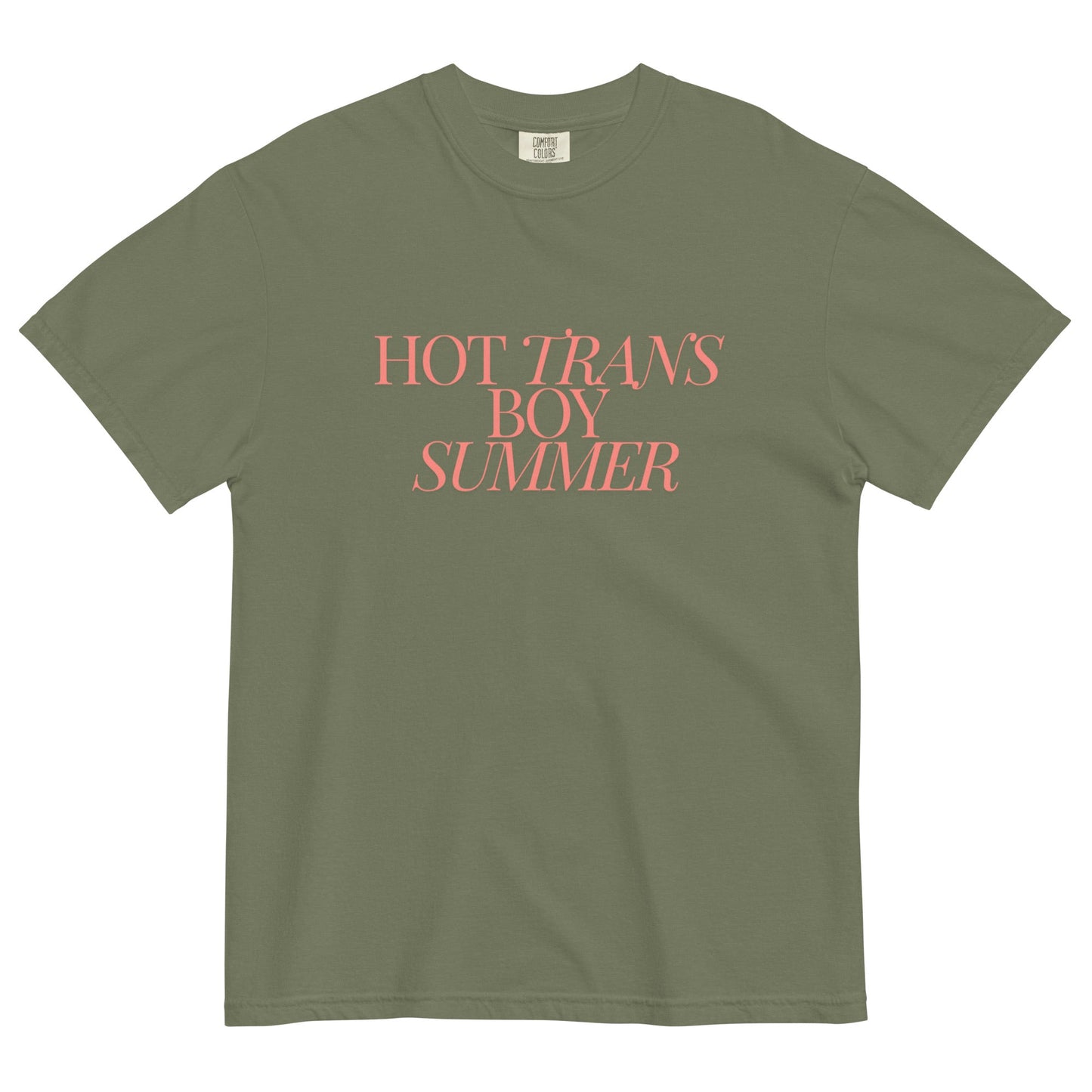 Hot Trans Boy Summer t-shirt - FLAVNT