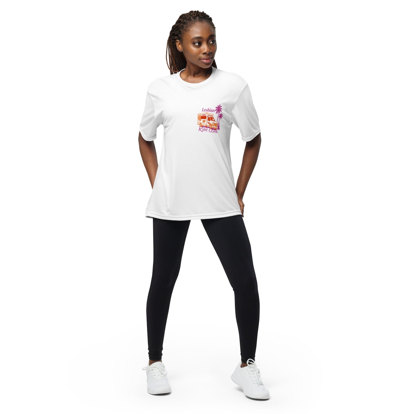 Lesbian Run Club Performance Tee - FLAVNT