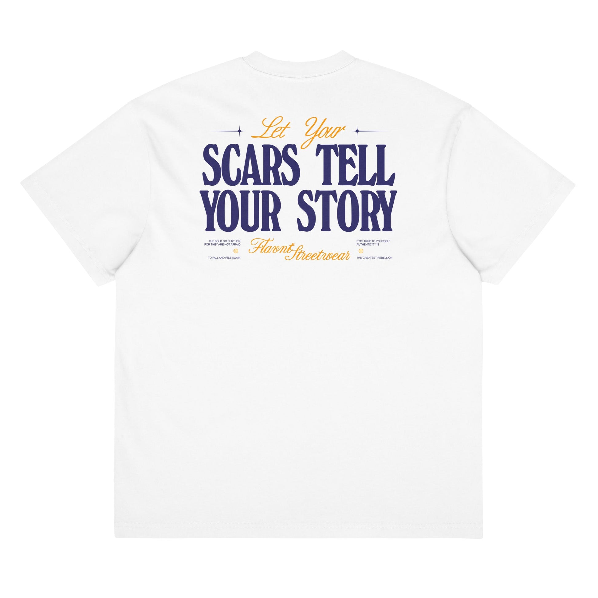 Let Your Scars Tell Your Story Boxy Tee - FLAVNT