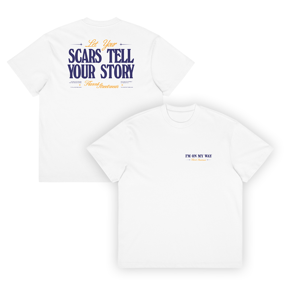 Let Your Scars Tell Your Story Boxy Tee - FLAVNT