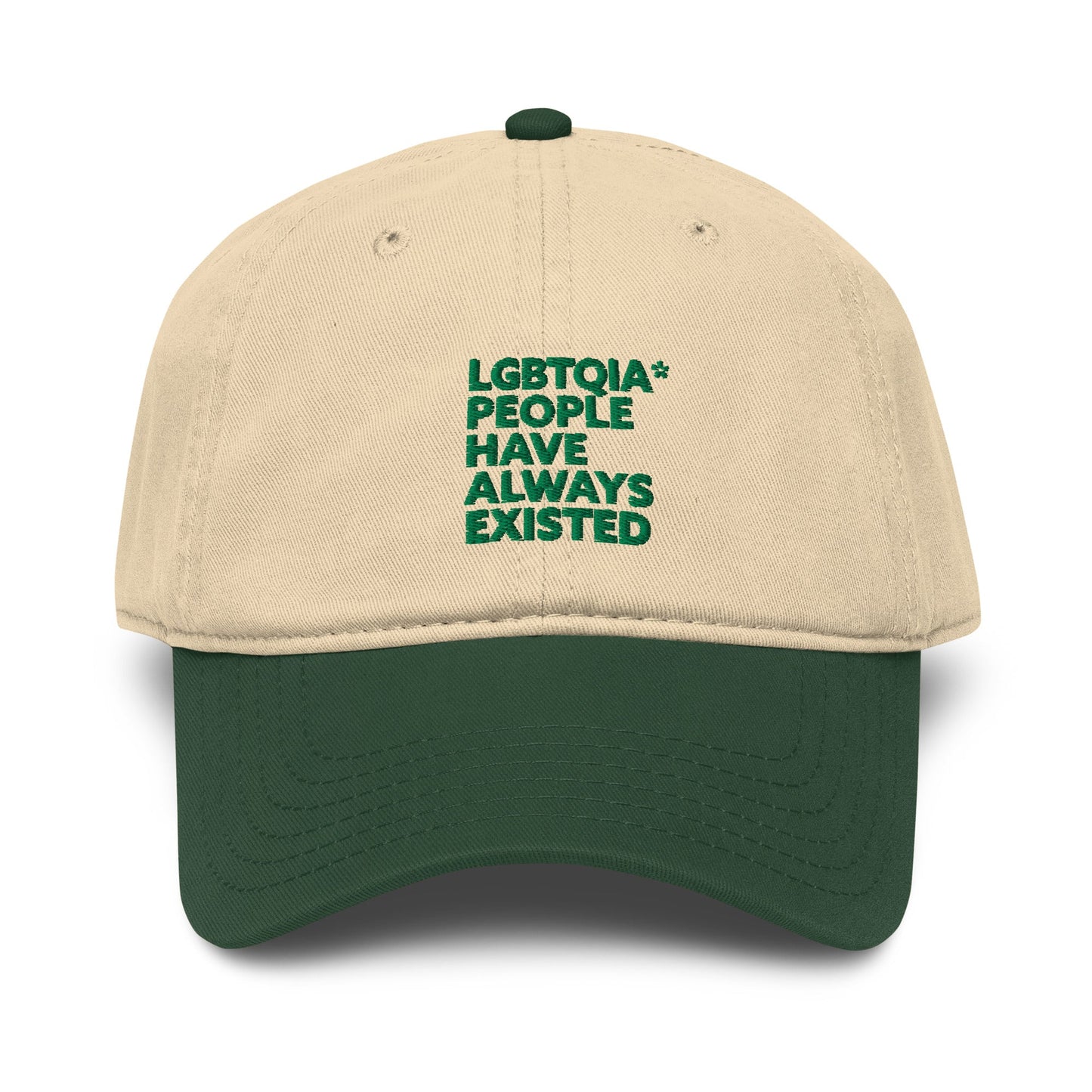 LGBTQIA+ People Have Always Existed Baseball Hat - FLAVNT