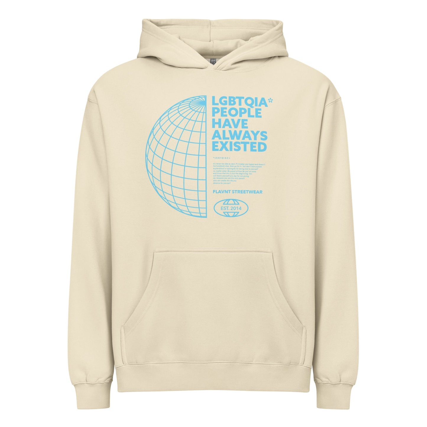 LGBTQIA+ People Have Always Existed Boxy hoodie - FLAVNT