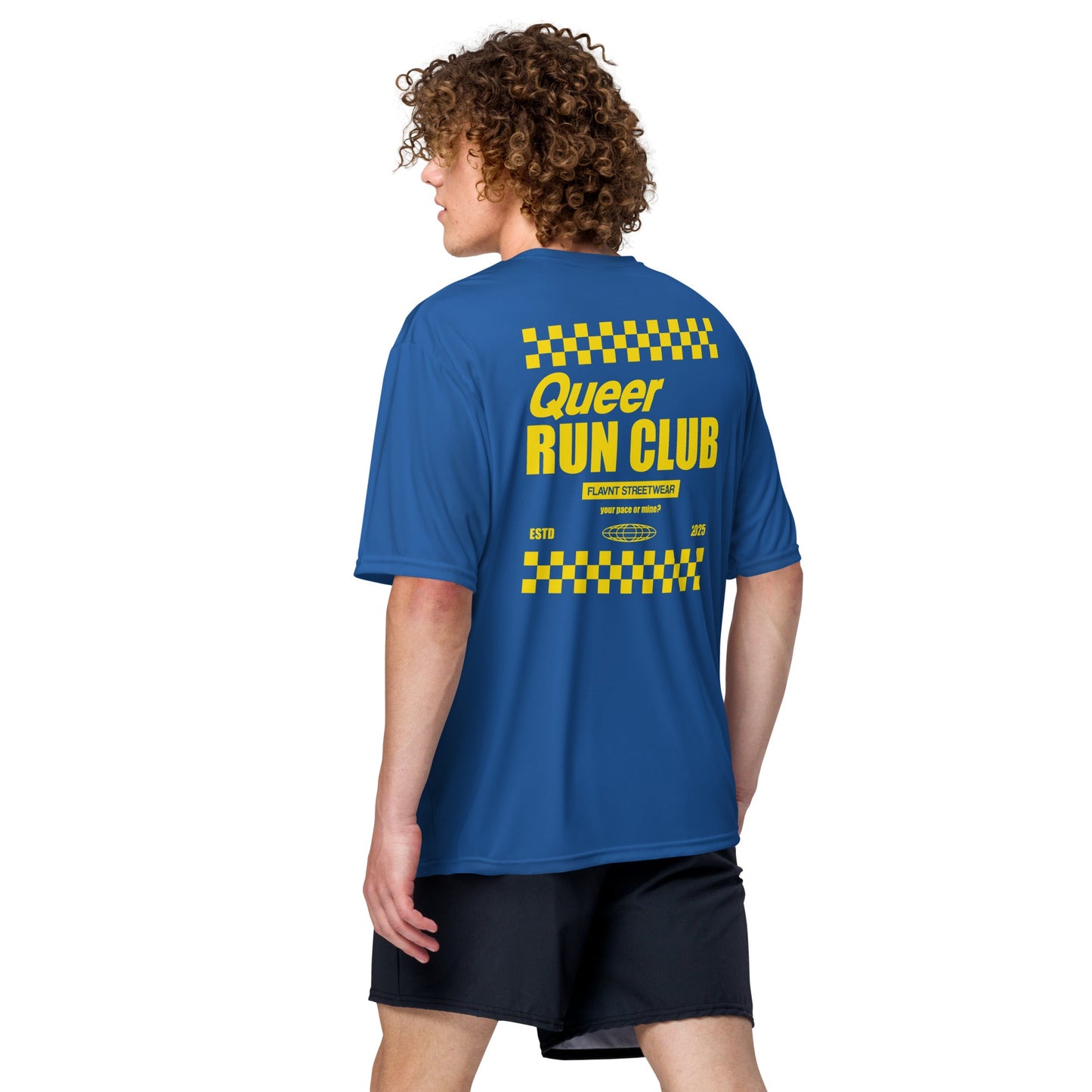Queer run Club Performance Tee - FLAVNT