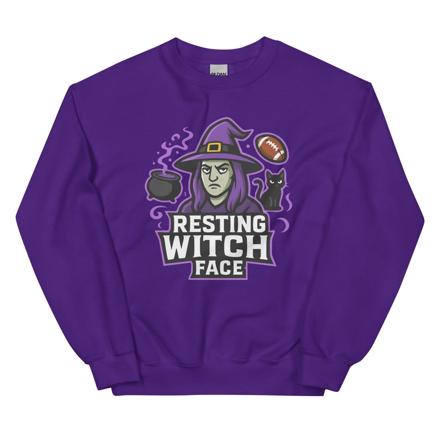 Resting Witch Face Crew - ATXGFL - FLAVNT