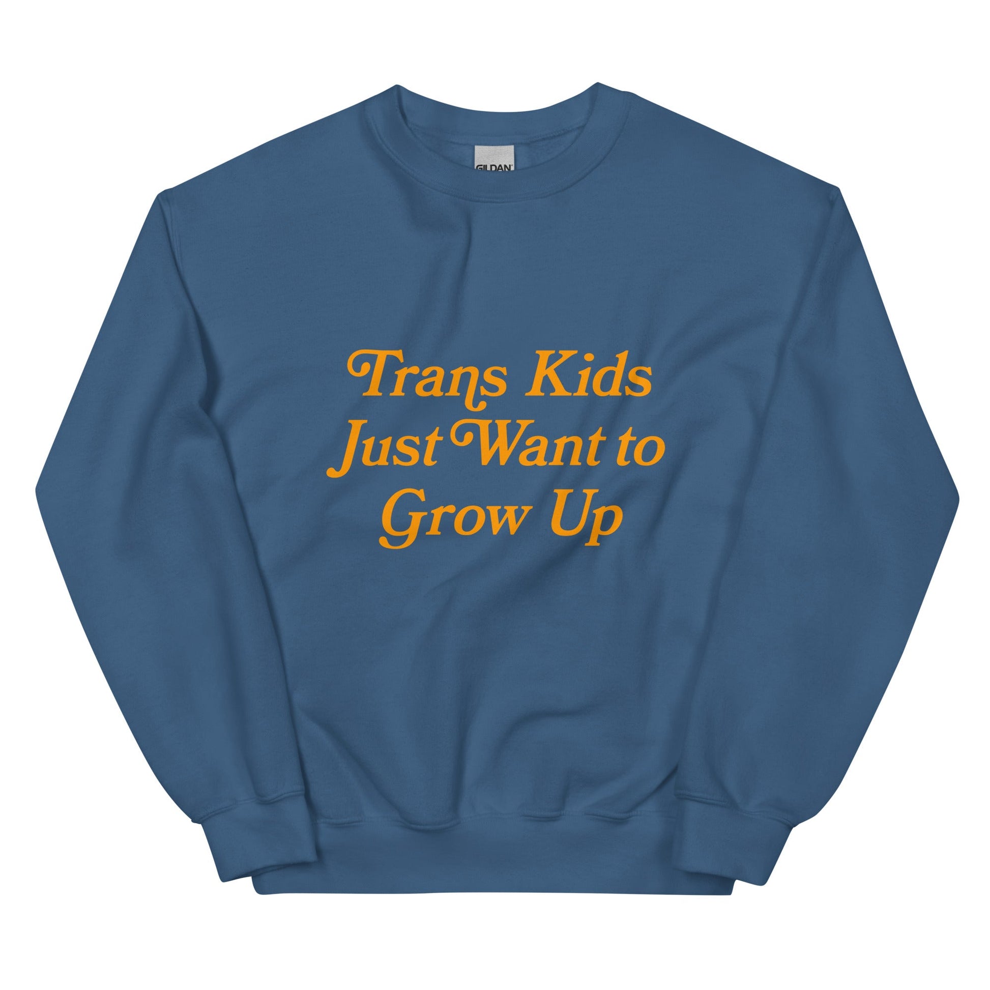 Trans Kids Just Want to Grow Up Crewneck - FLAVNT