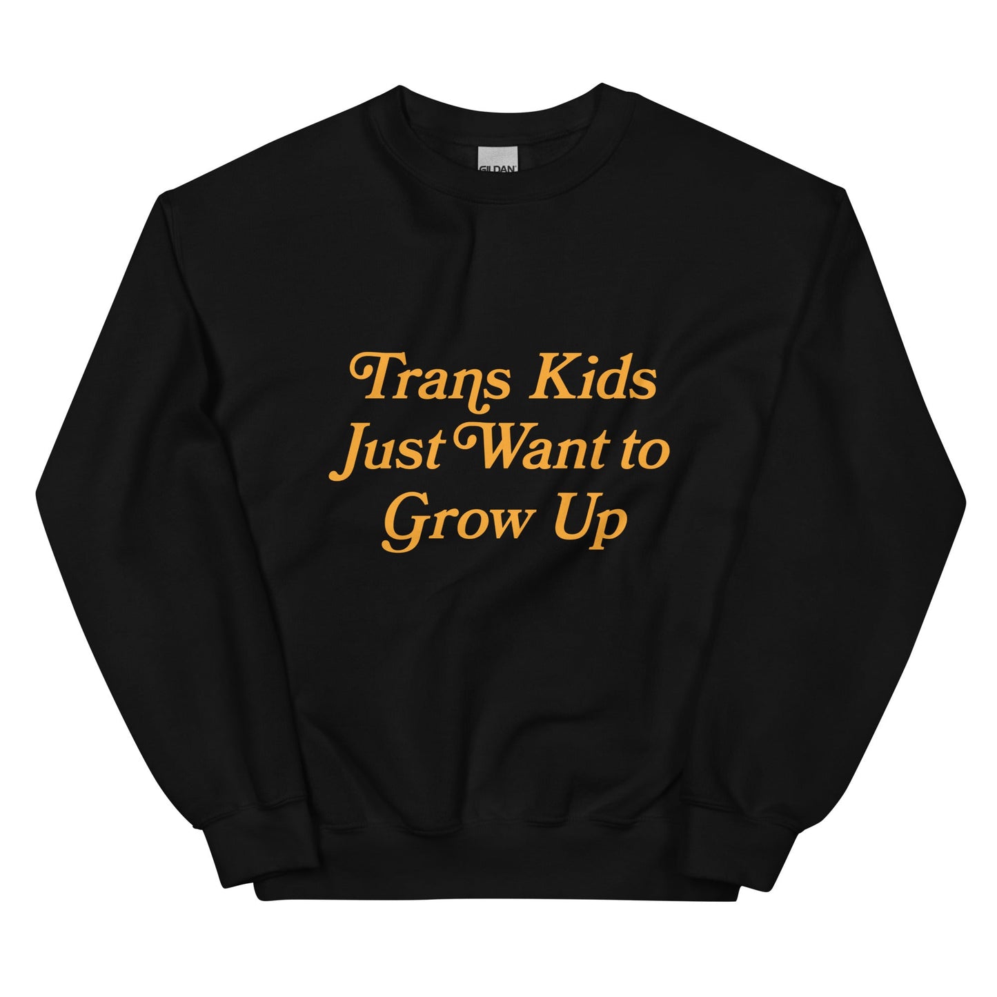 Trans Kids Just Want to Grow Up Crewneck - FLAVNT