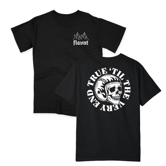 True 'Til the Very End Cutoff Tee - FLAVNT