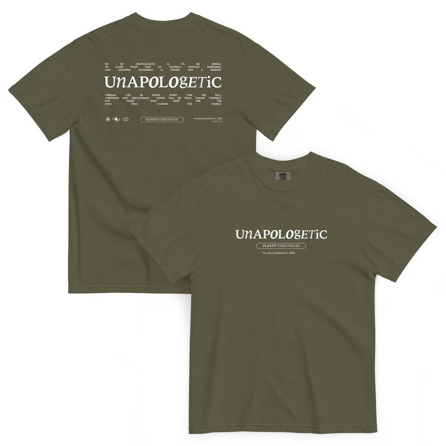 Unapologetic Tee - FLAVNT