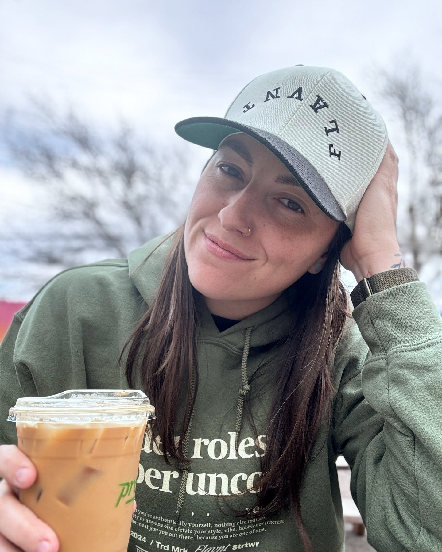 Upside Down Flavnt Logo Hat - FLAVNT
