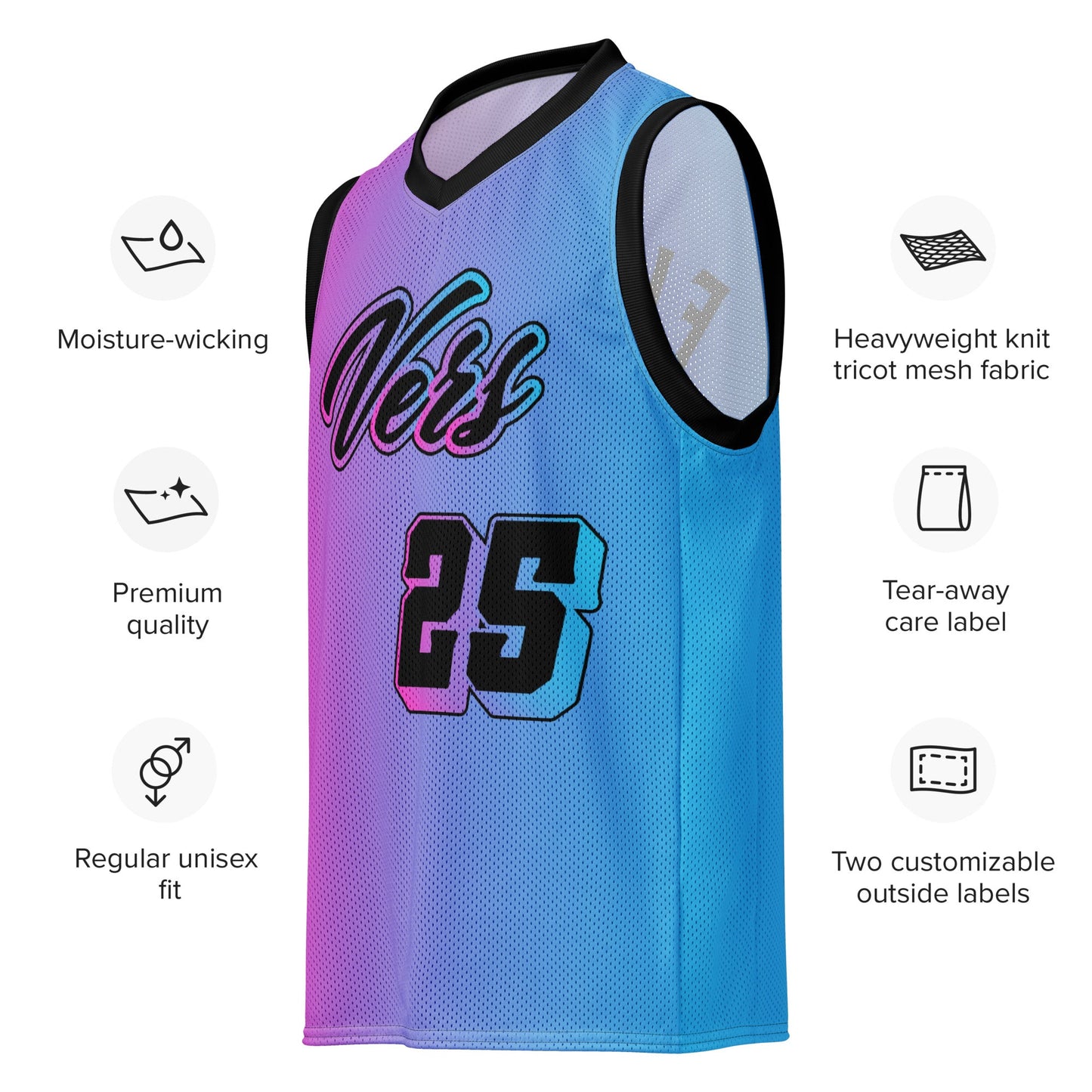 Vers Basketball Jersey - FLAVNT