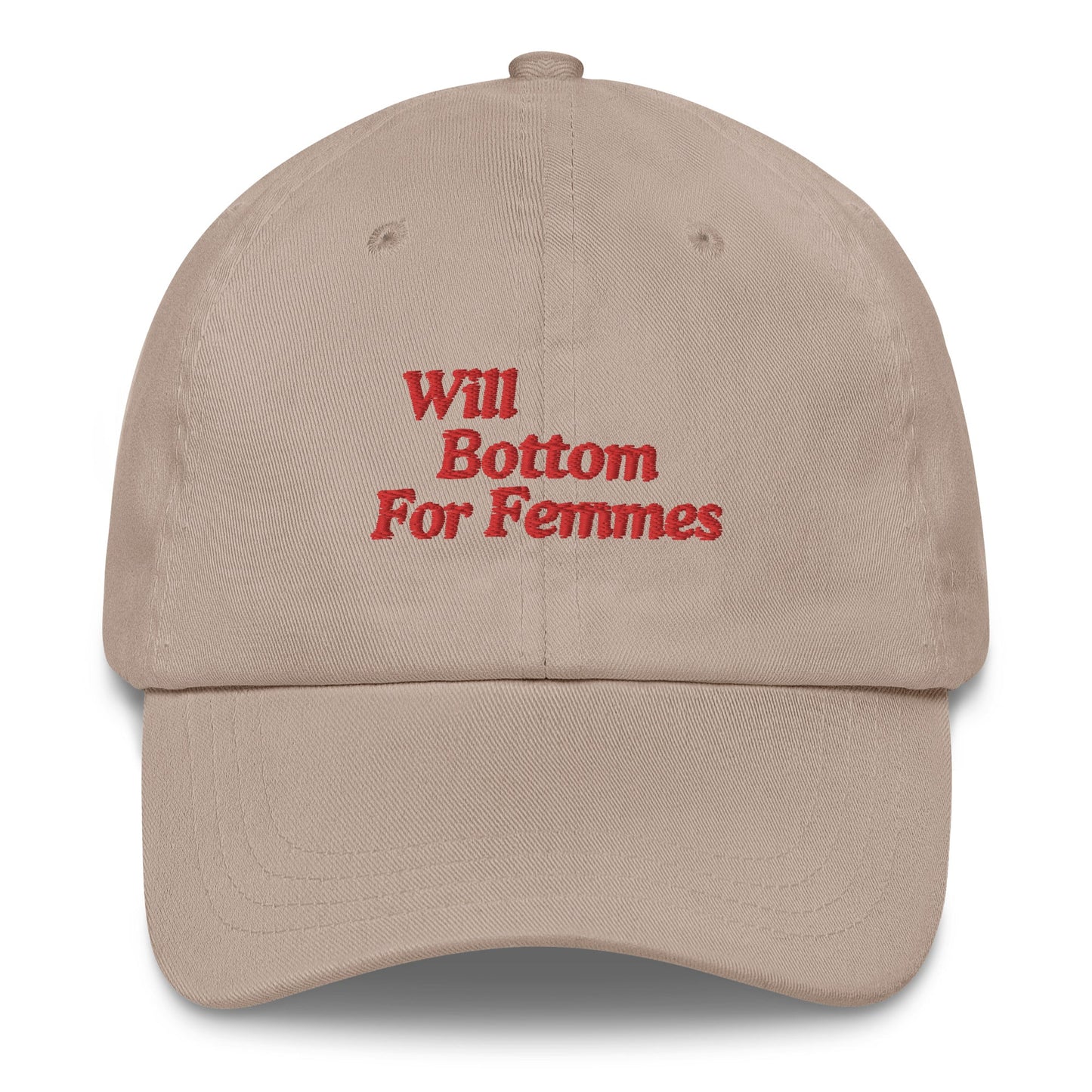 Will Bottom for Femmes Dad hat - FLAVNT