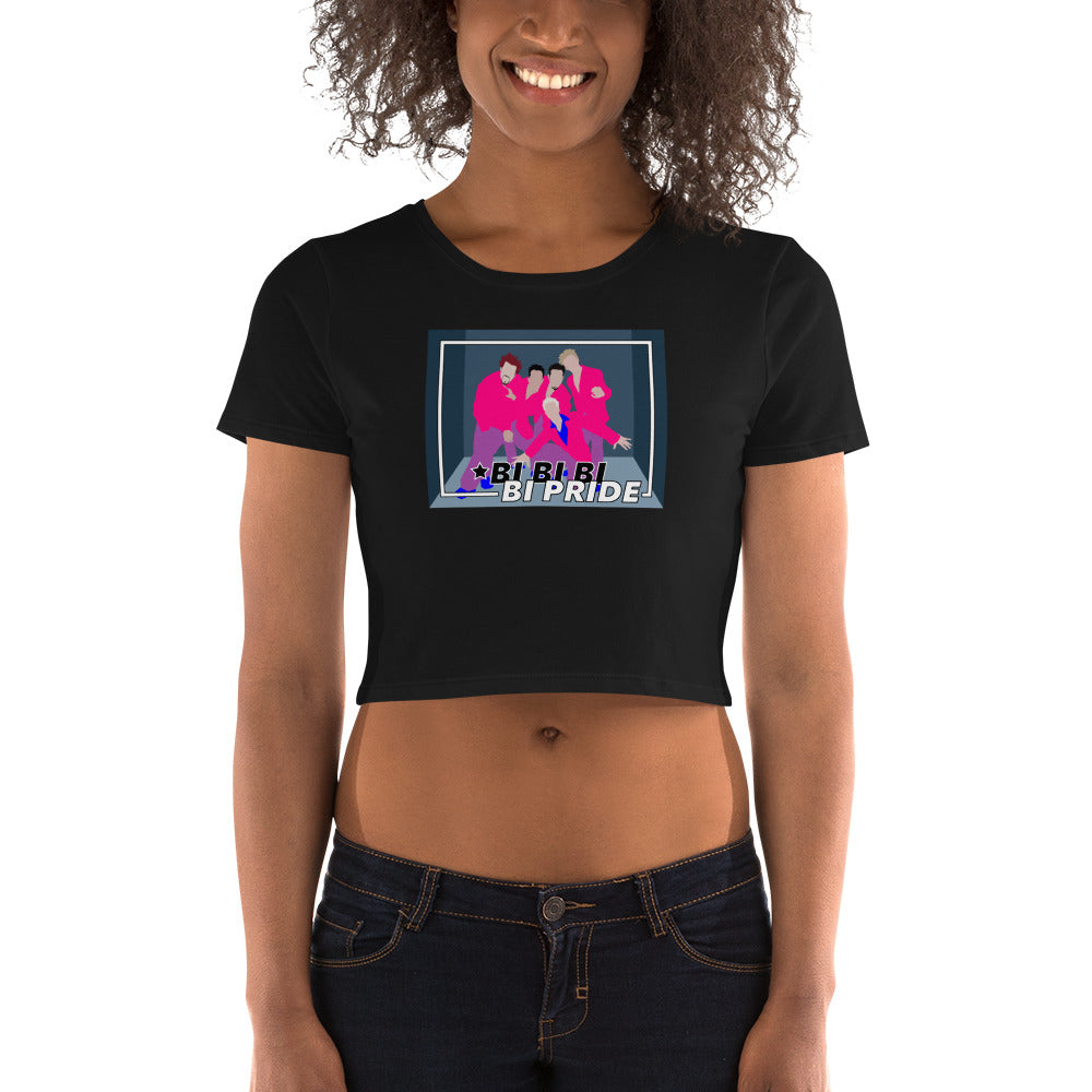 Bi Pride Baby Crop Tee