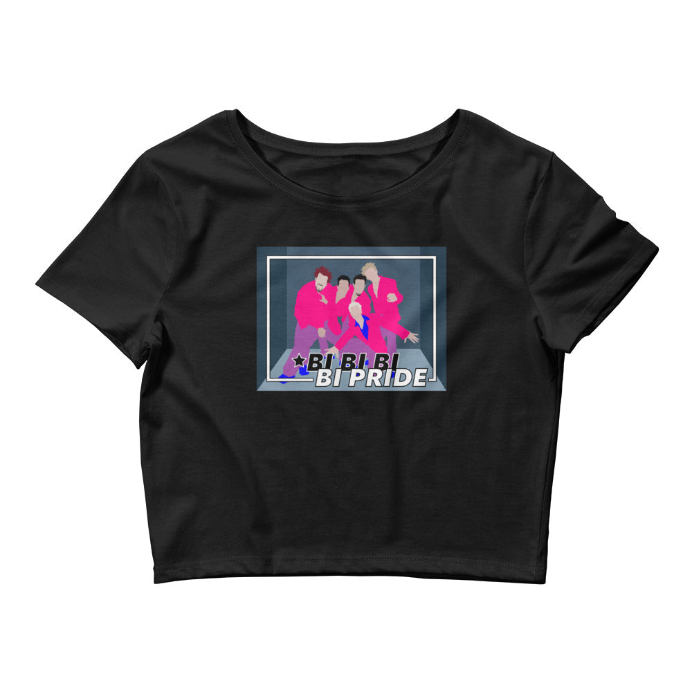 Bi Pride Baby Crop Tee