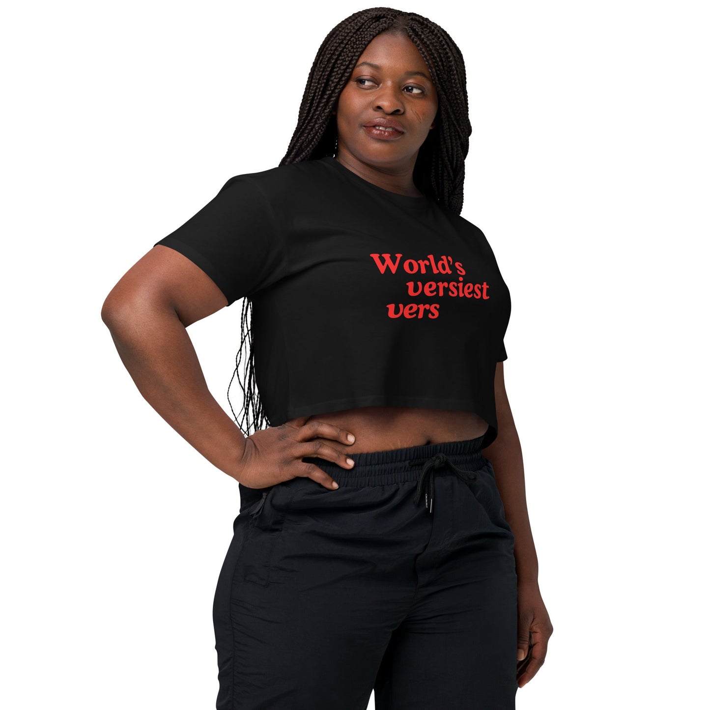 World's Versiest Vers crop top - FLAVNT