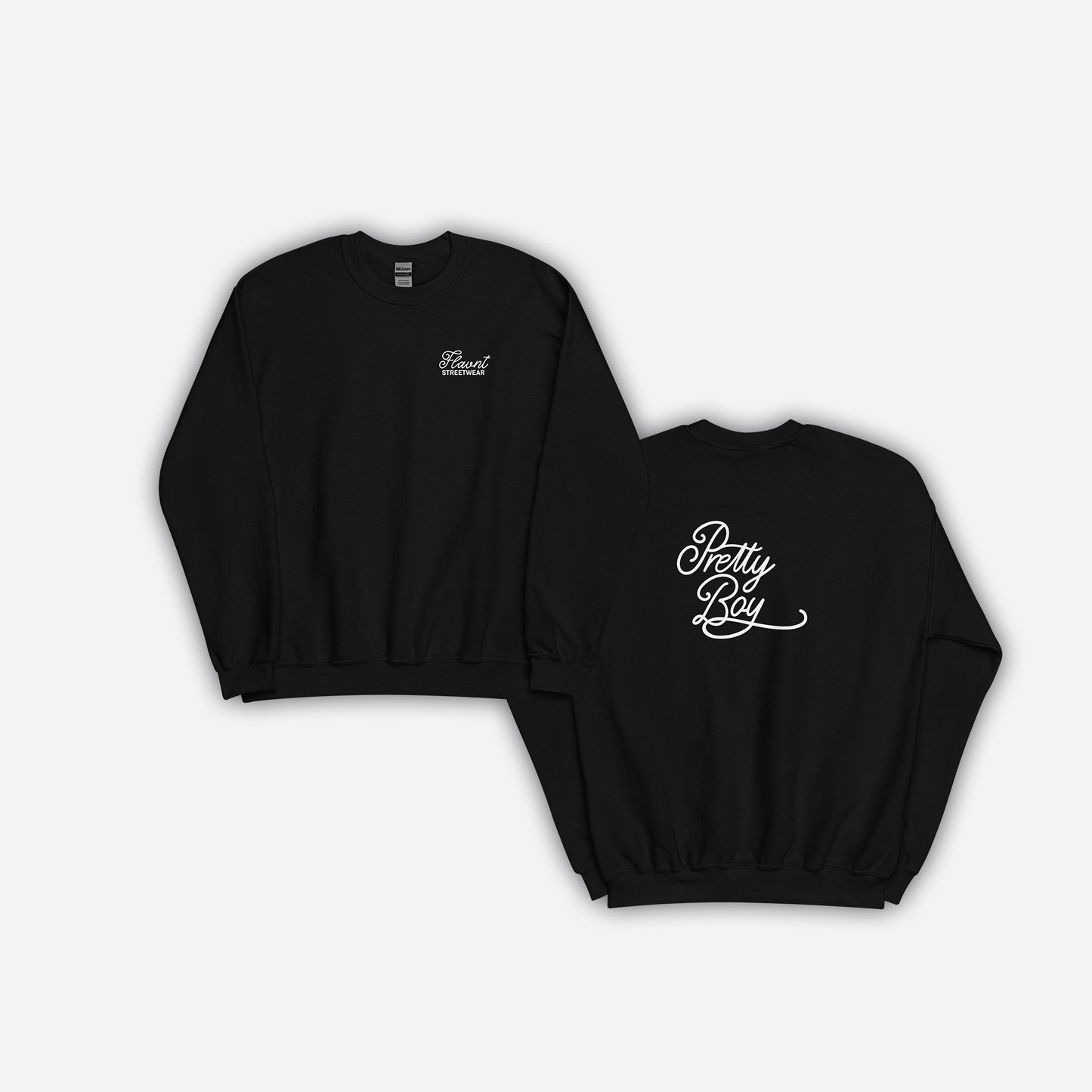 Pretty Boy Script Sweatshirt