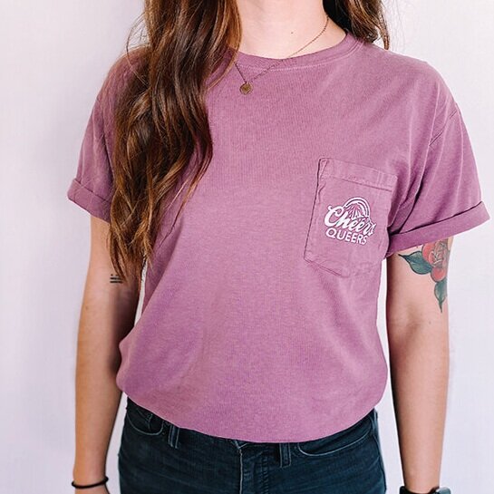 Cheers Queers Pocket T-Shirt