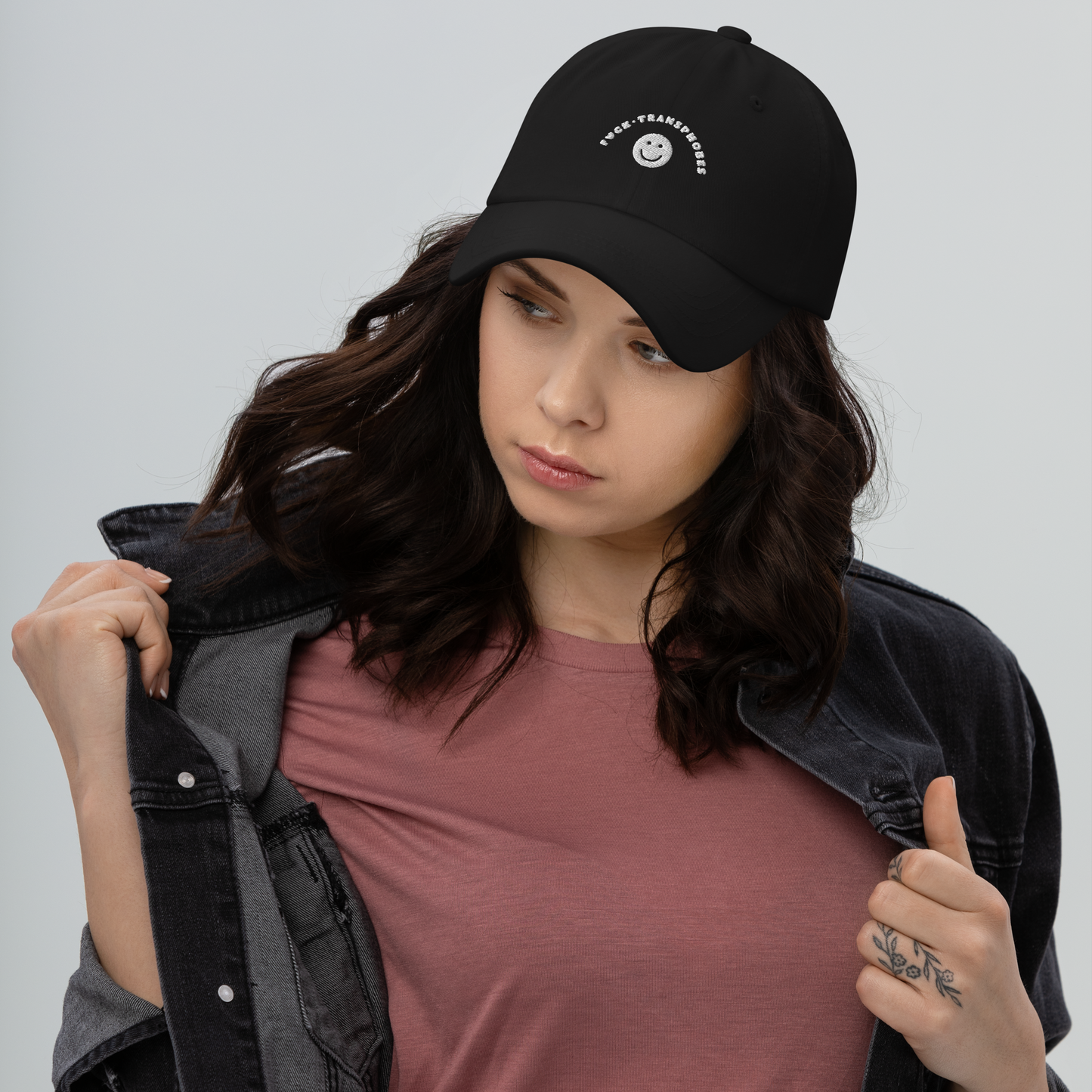 Fvck Transphobes Baseball Hat