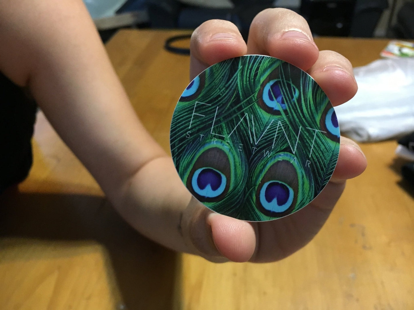 Flavnt Peacock Sticker - FLAVNT