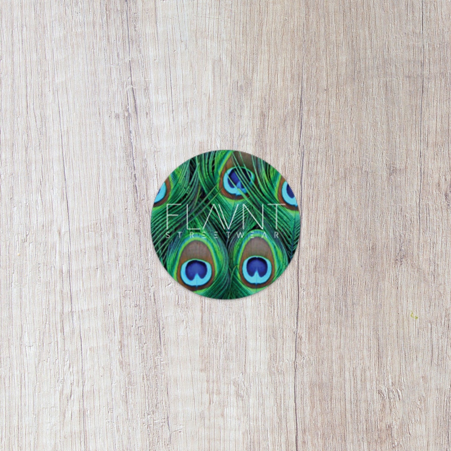 Flavnt Peacock Sticker - FLAVNT