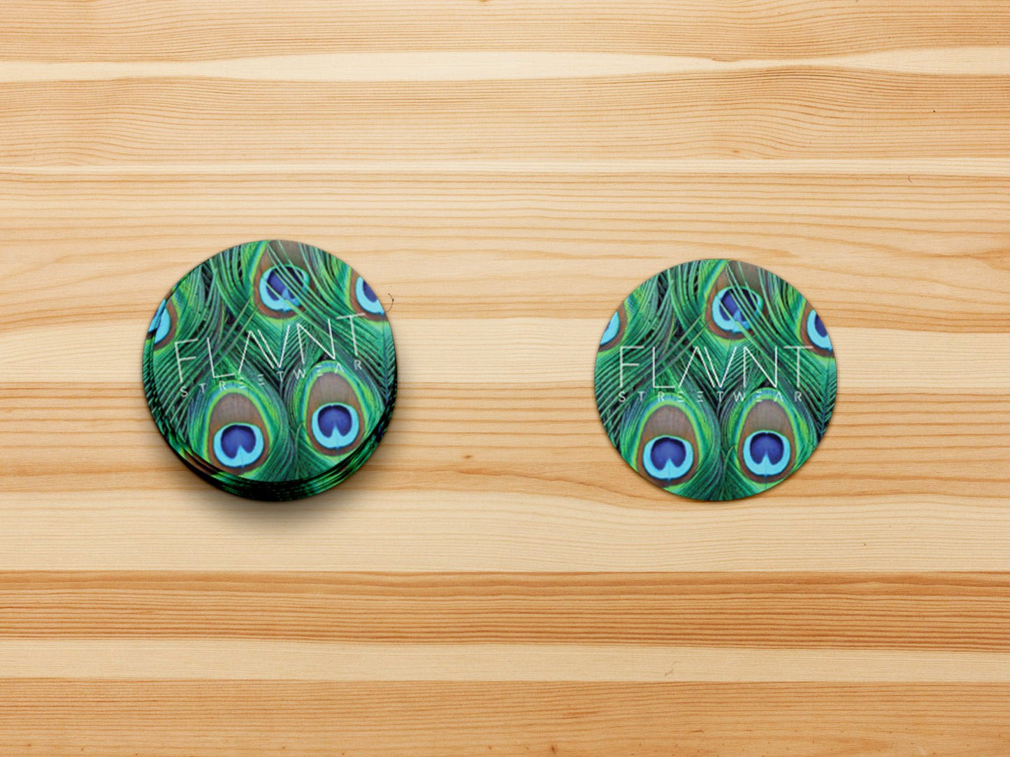 Flavnt Peacock Sticker - FLAVNT