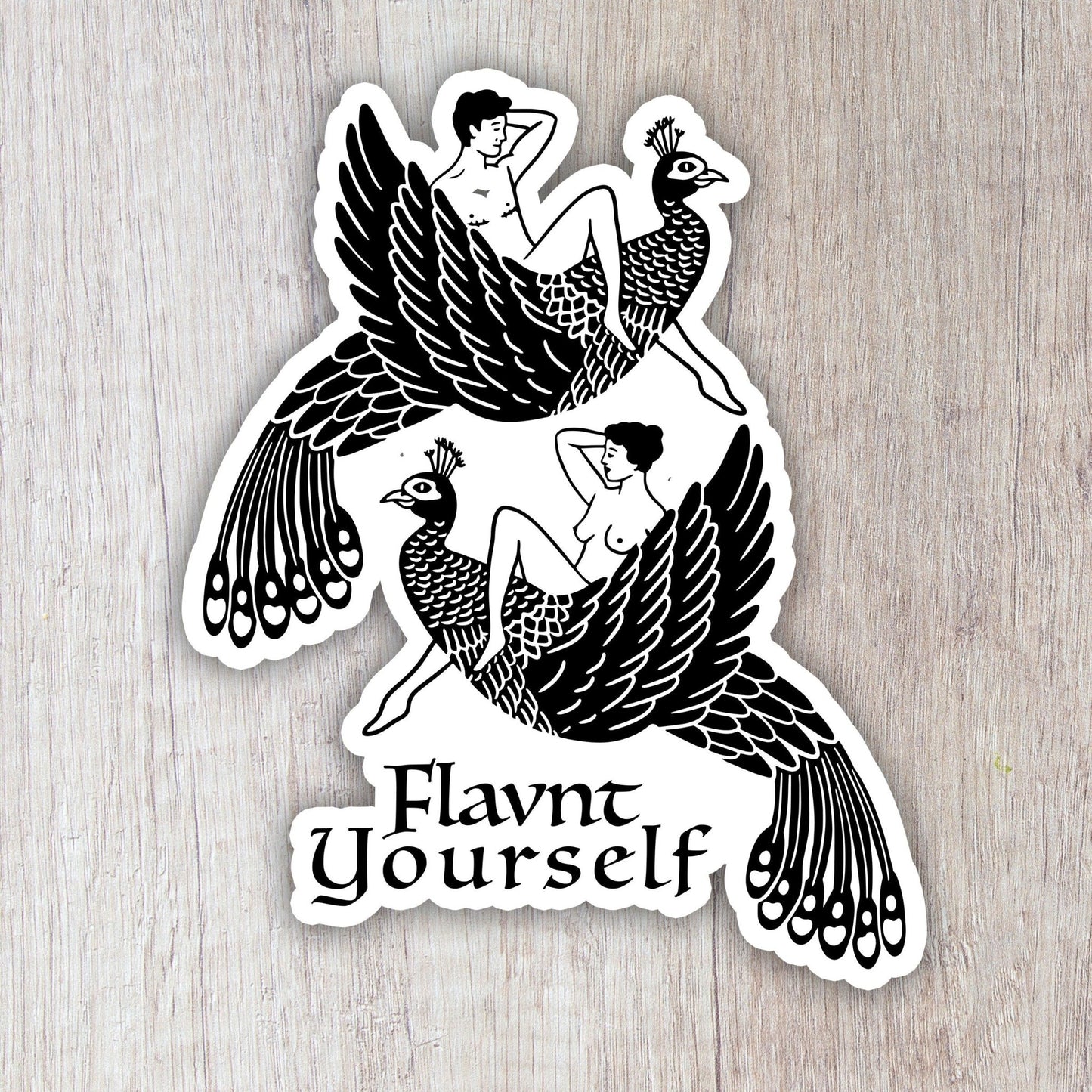 Flavnt Yourself Sticker - FLAVNT