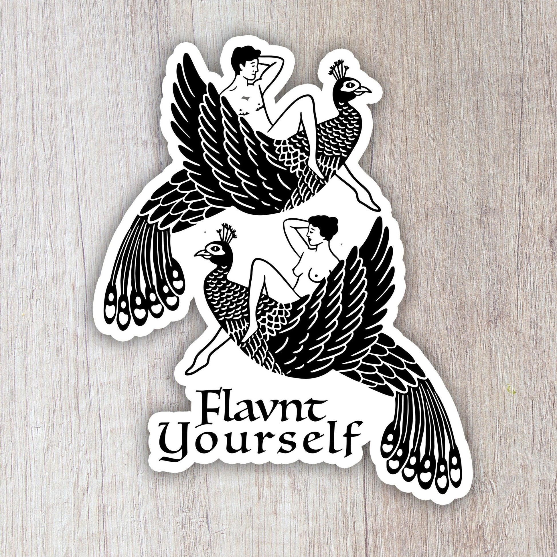 Flavnt Yourself Sticker - FLAVNT