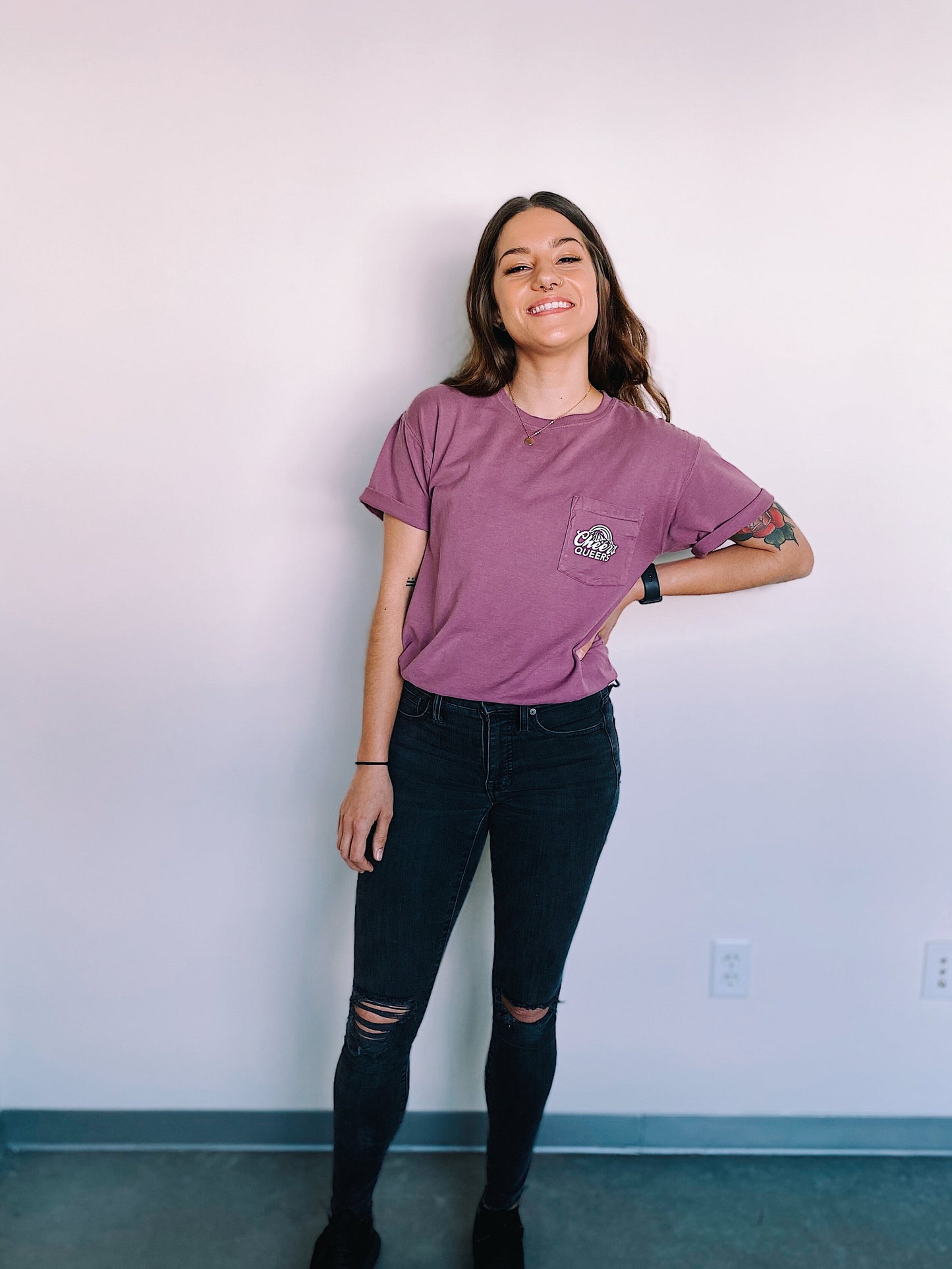 Cheers Queers Pocket T-Shirt