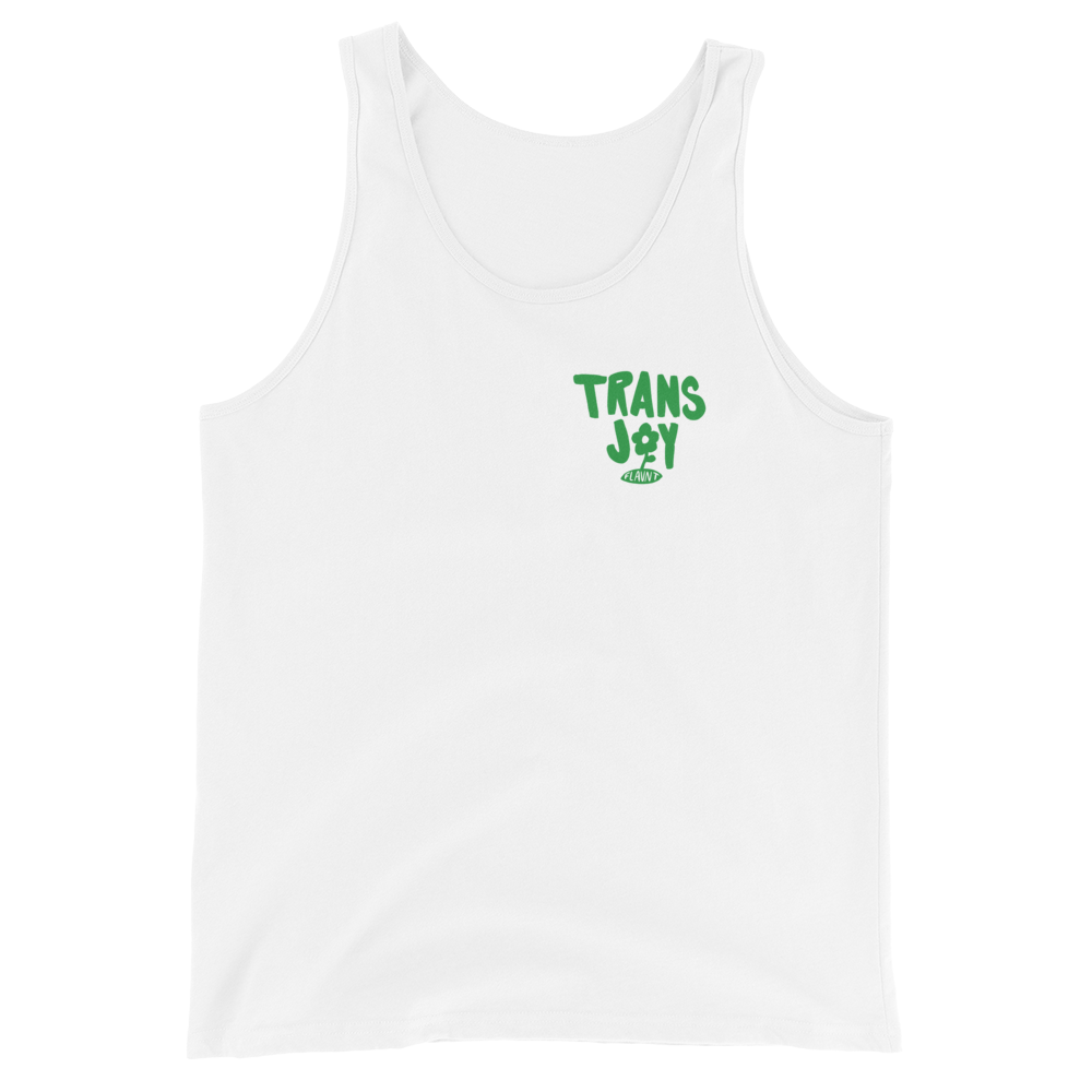 Trans Joy Green Print Tank