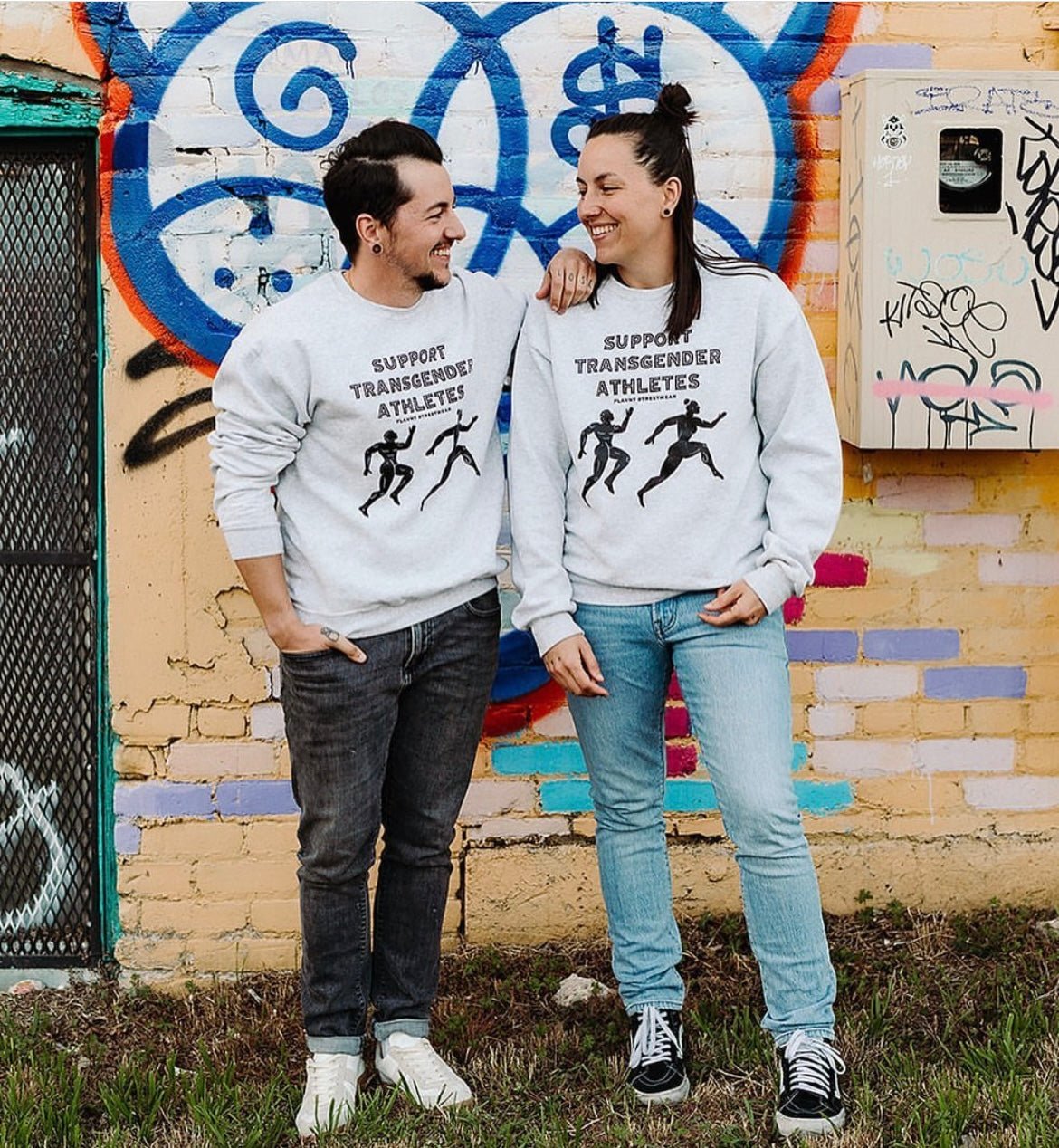 Support Transgender Athletes Sweatshirt - FLAVNT