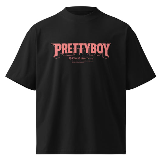 25.3 Pretty Boy oversized high neck t-shirt - FLAVNT