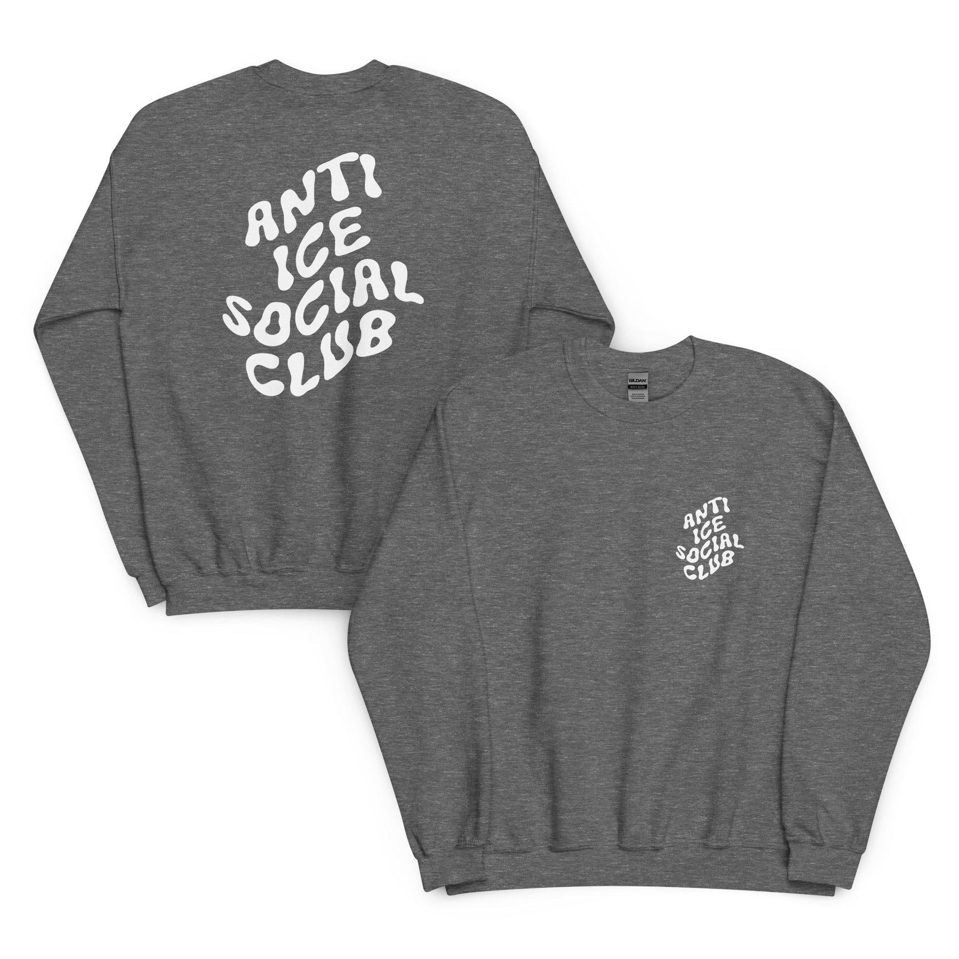 Anti ICE Social Club Crewneck - FLAVNT