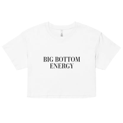 Big Bottom Energy Crop top - FLAVNT