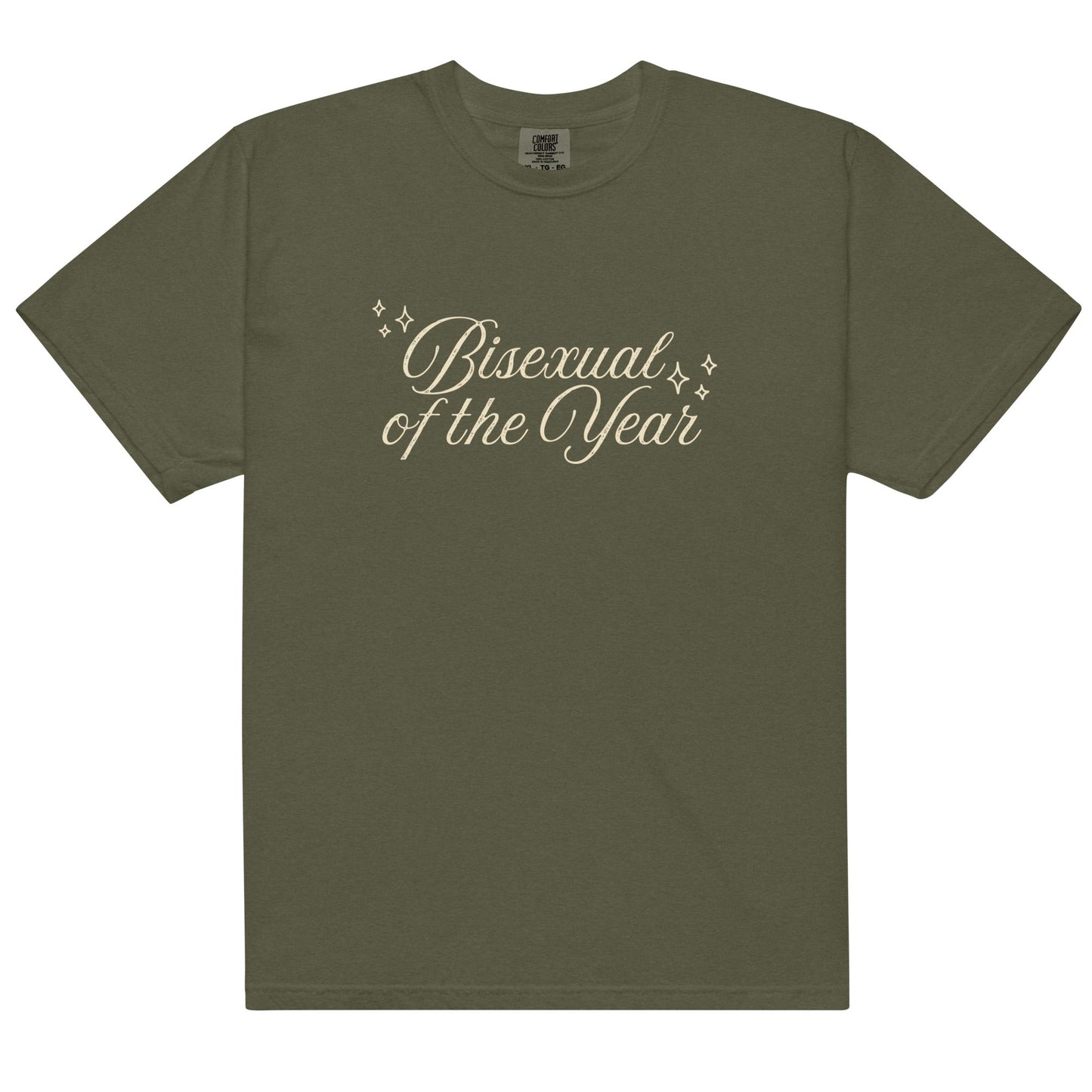 Bisexual of the Year Script T-shirt - FLAVNT