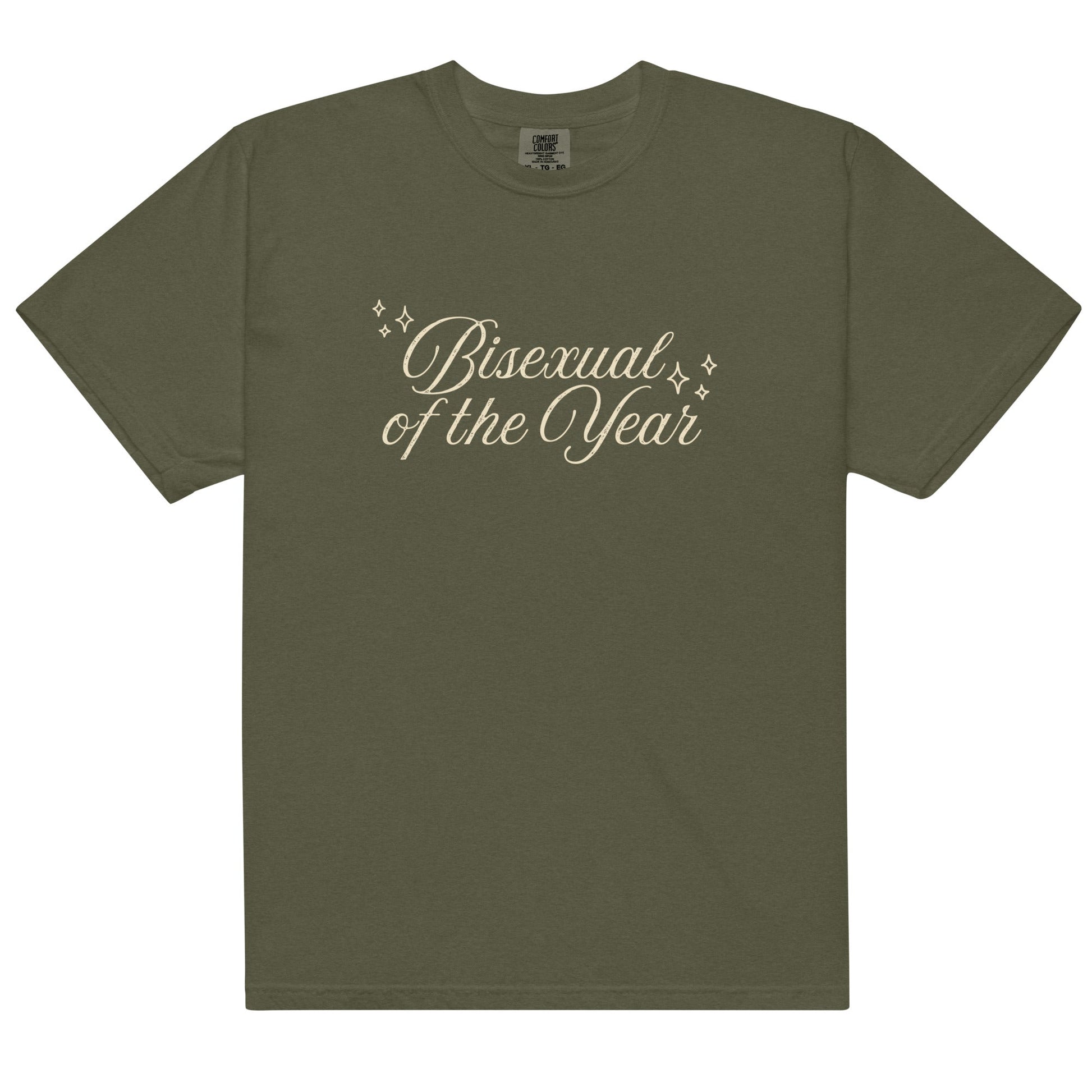 Bisexual of the Year Script T-shirt - FLAVNT
