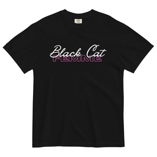 Black Cat Femme t-shirt - FLAVNT