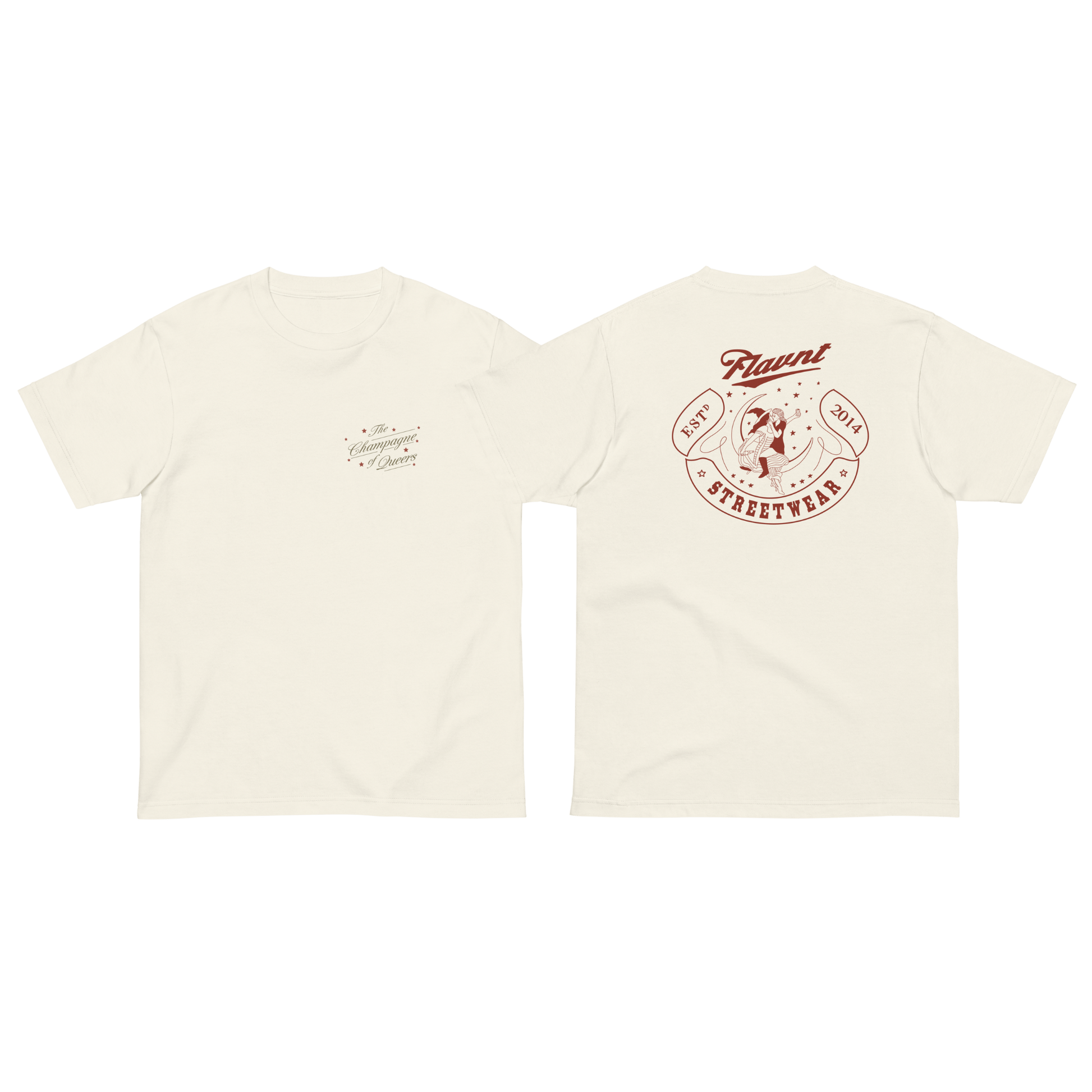 Champagne of Queers T-Shirt - FLAVNT