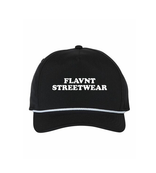 Black FLAVNT Logo Hat