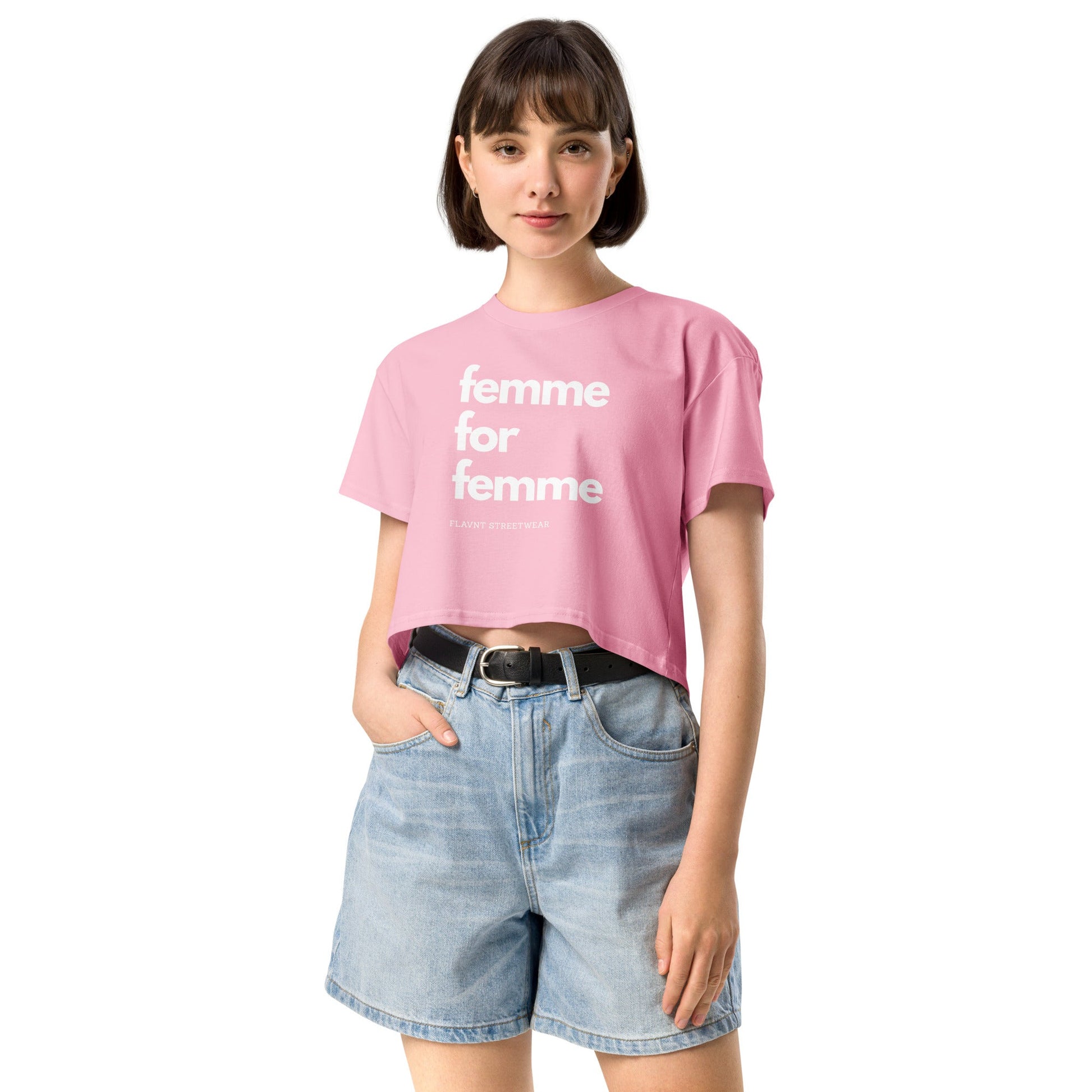 Femme for Femme crop top - FLAVNT