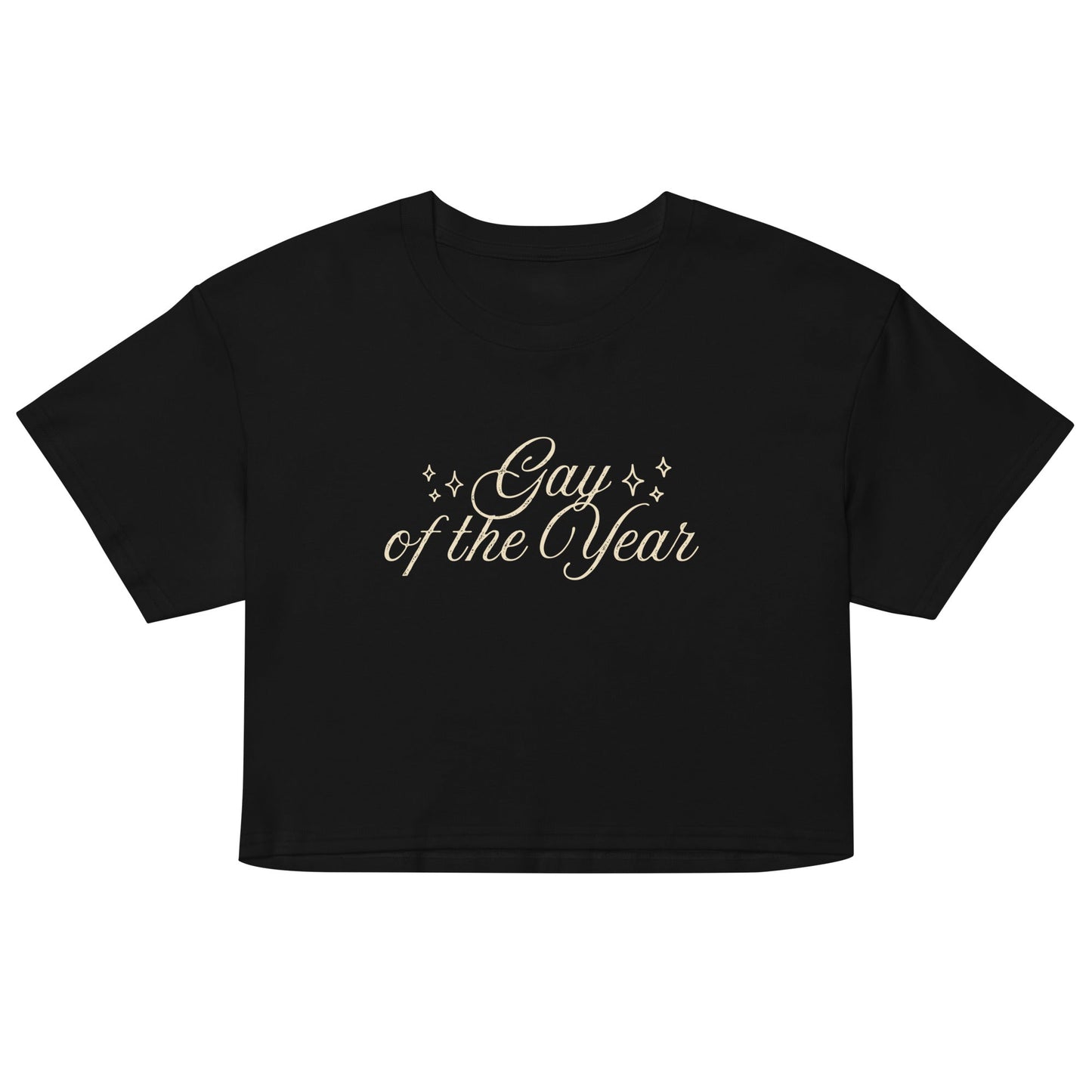Gay of the Year Script crop top - FLAVNT