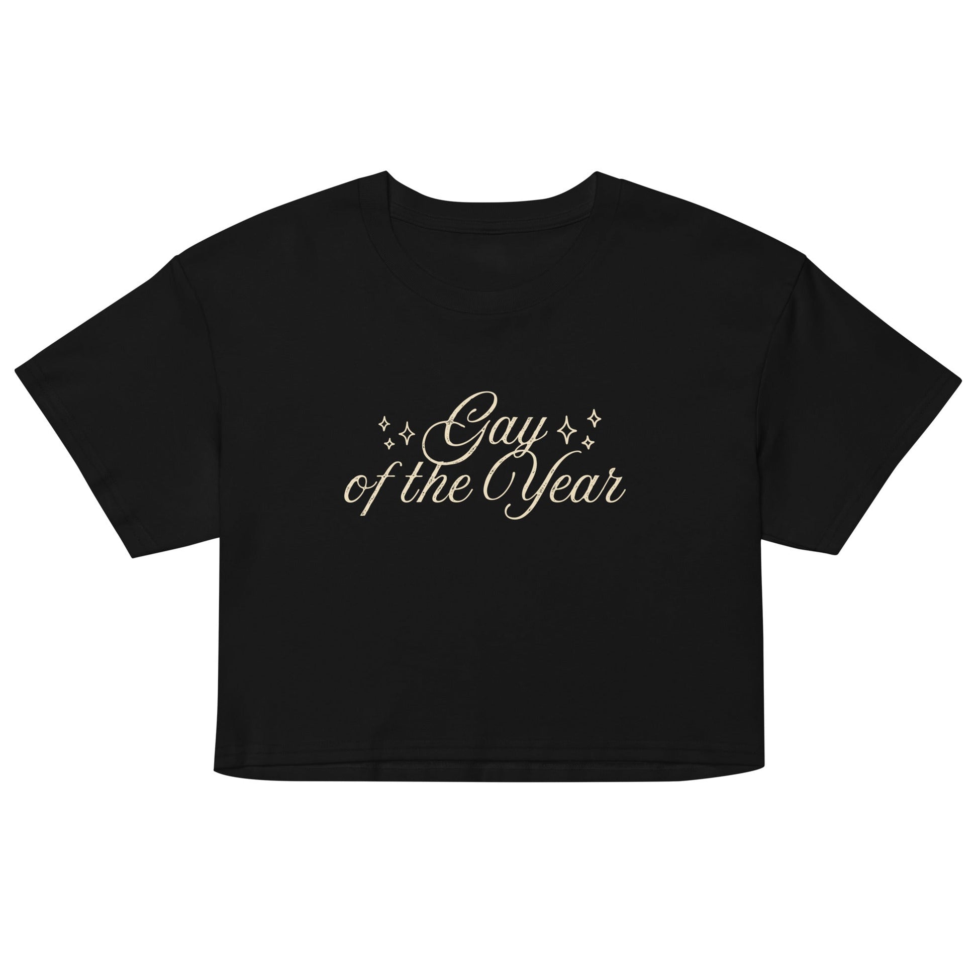 Gay of the Year Script crop top - FLAVNT