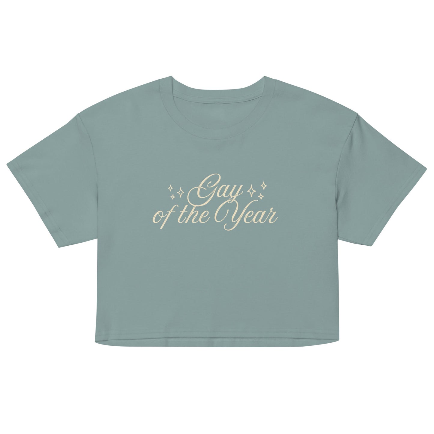 Gay of the Year Script crop top - FLAVNT