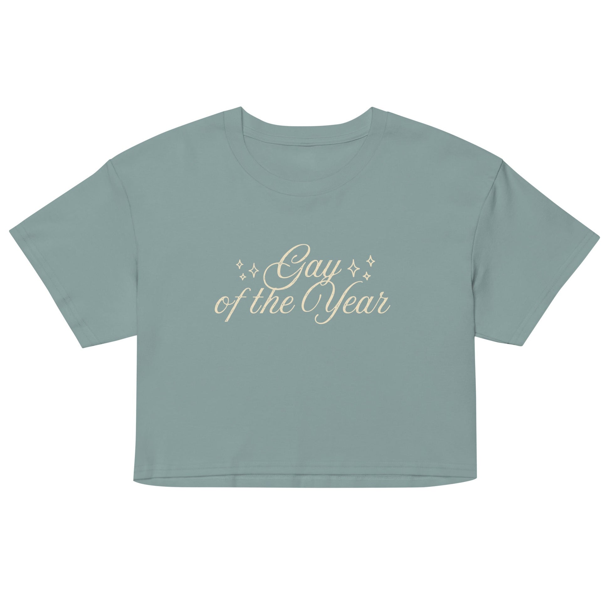 Gay of the Year Script crop top - FLAVNT