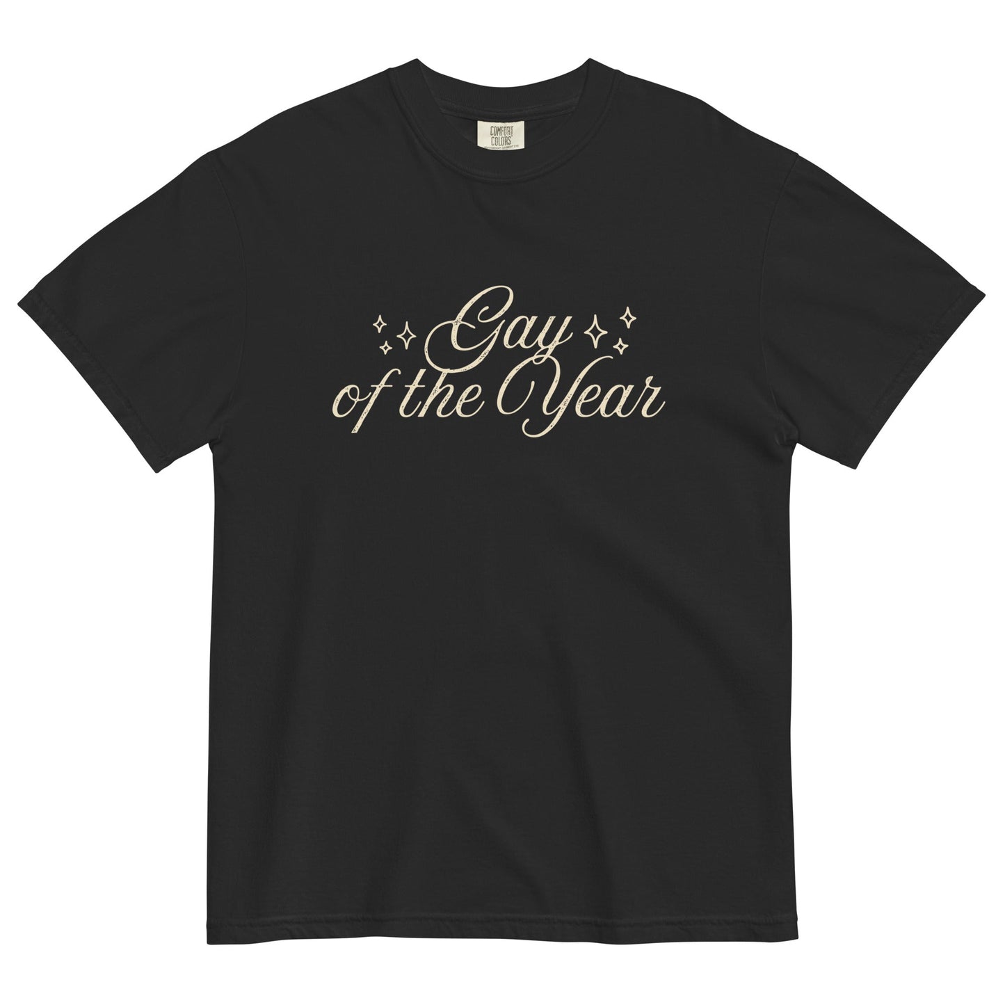 Gay of the Year Script T-shirt - FLAVNT