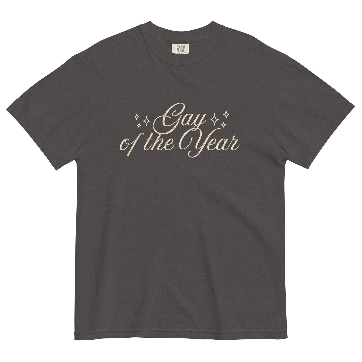 Gay of the Year Script T-shirt - FLAVNT